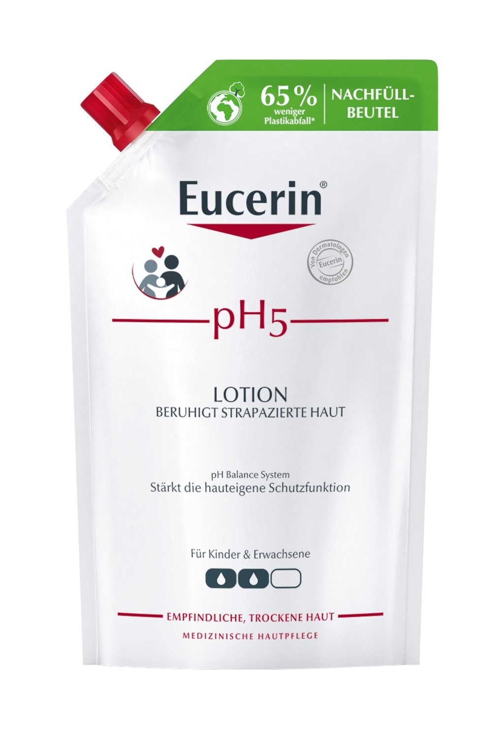 

Увлажняющий уход LOTION PH5, BODYLOTION FÜR EMPFINDLICHE & STRAPAZIERTE HAUT Eucerin