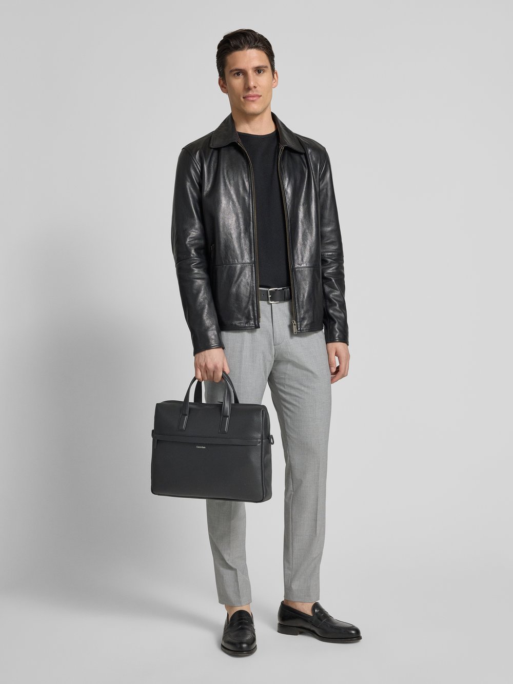 

Сумка для ноутбука с этикеткой, модель «CK MUST» CK Calvin Klein, черный