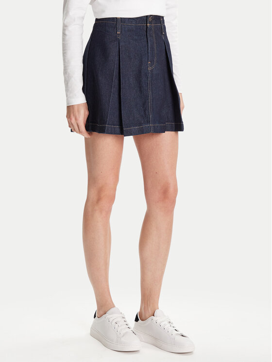 

Джинсовая юбка regular fit LV047C717G Calvin Klein Jeans, синий