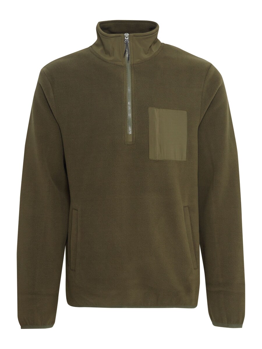 

Межсезонная куртка BLEND BHBROOKS Sweatshirt halfzipp, оливковый