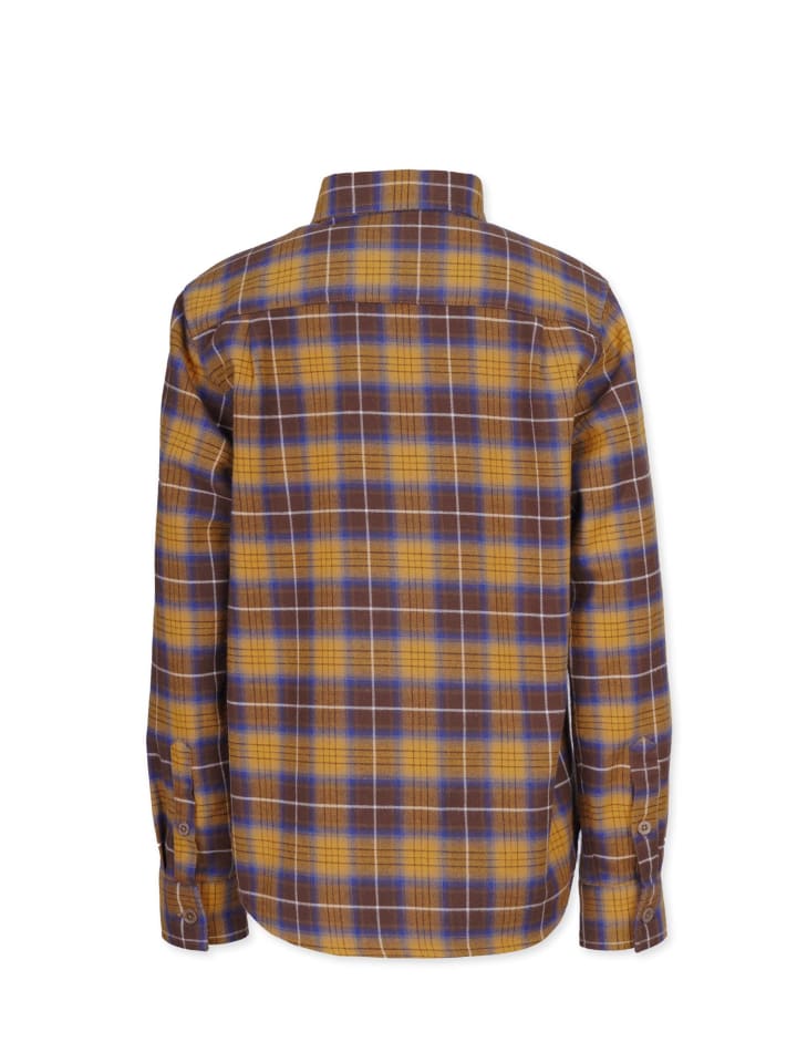Рубашка Band of Rascals Shirts Flannel Check, коричневый — фото 2