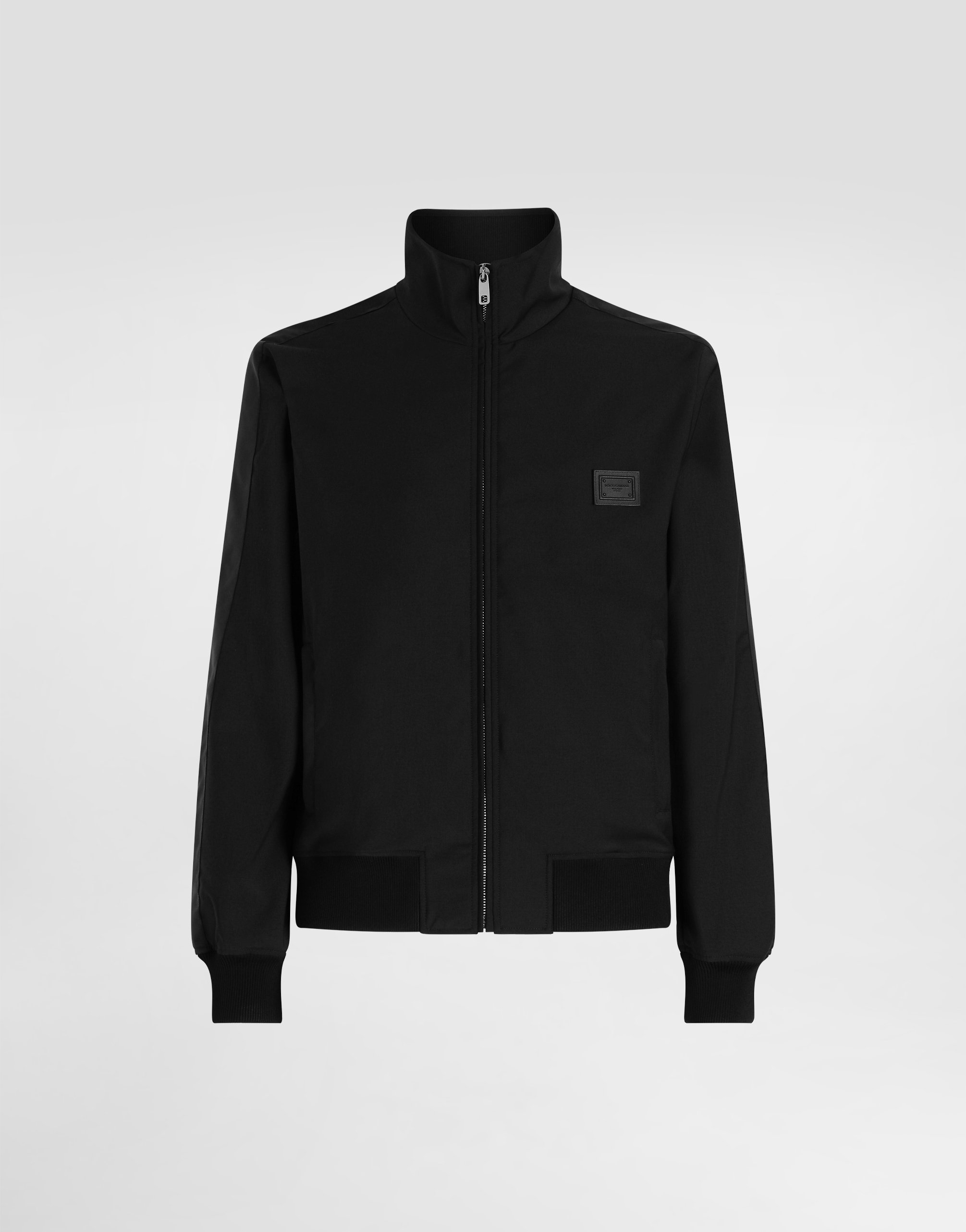 

Жакет из шерстяного канваса Dolce & Gabbana, черный