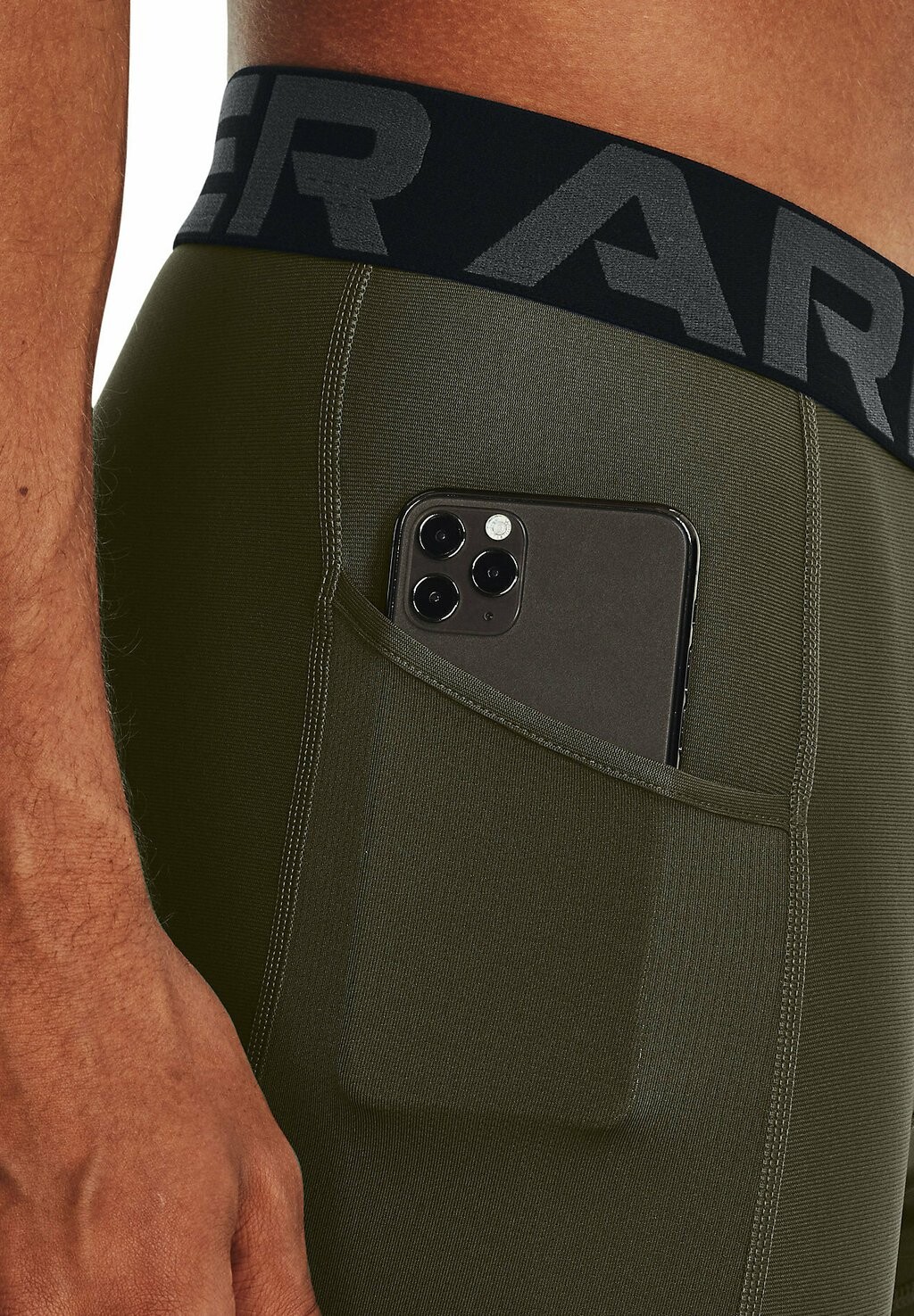 Трусики HG LNG Under Armour, цвет marine od green — фото 4