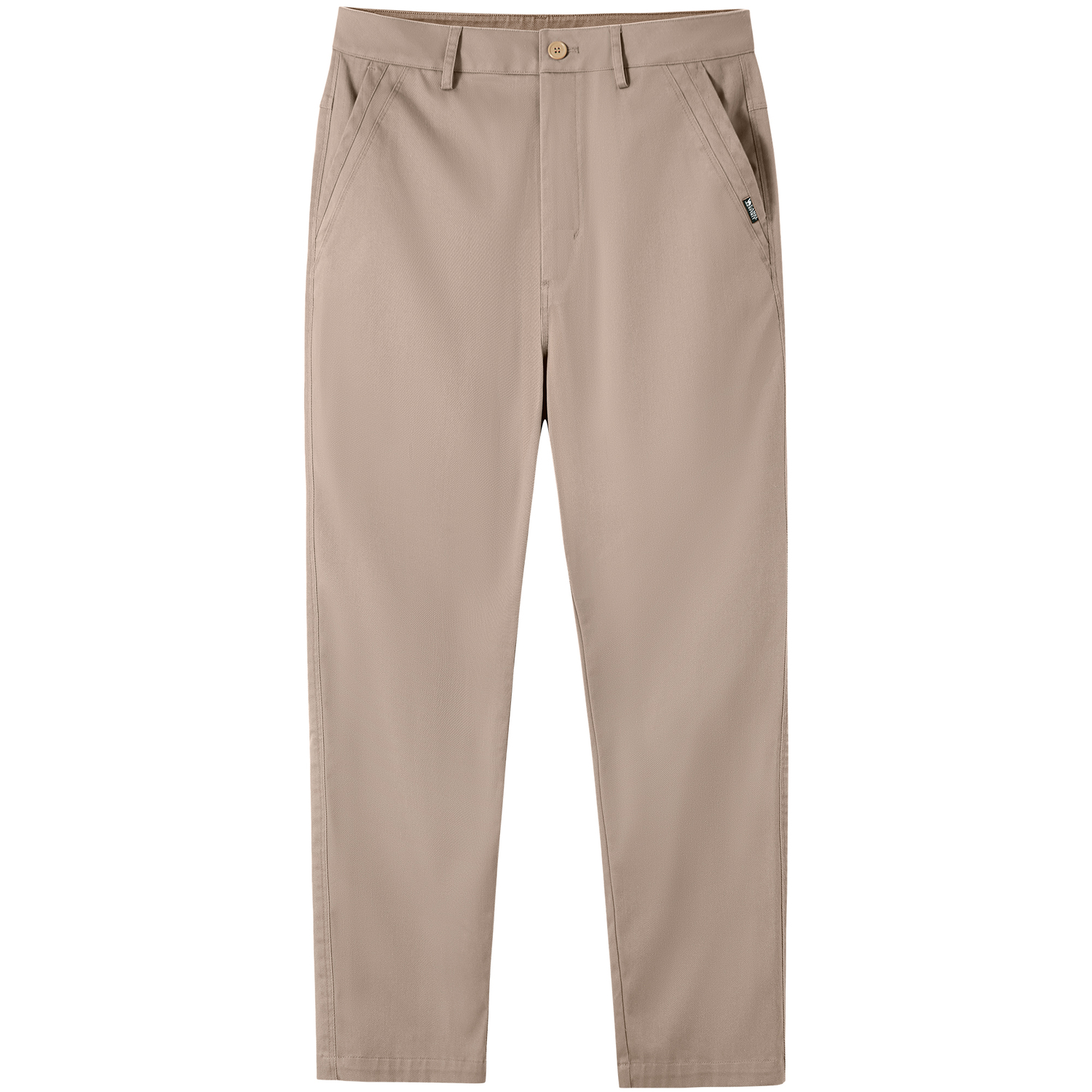 

Легкие универсальные антистатические эластичные стройные прямые повседневные брюки мужские CAMEL, seek коричневый