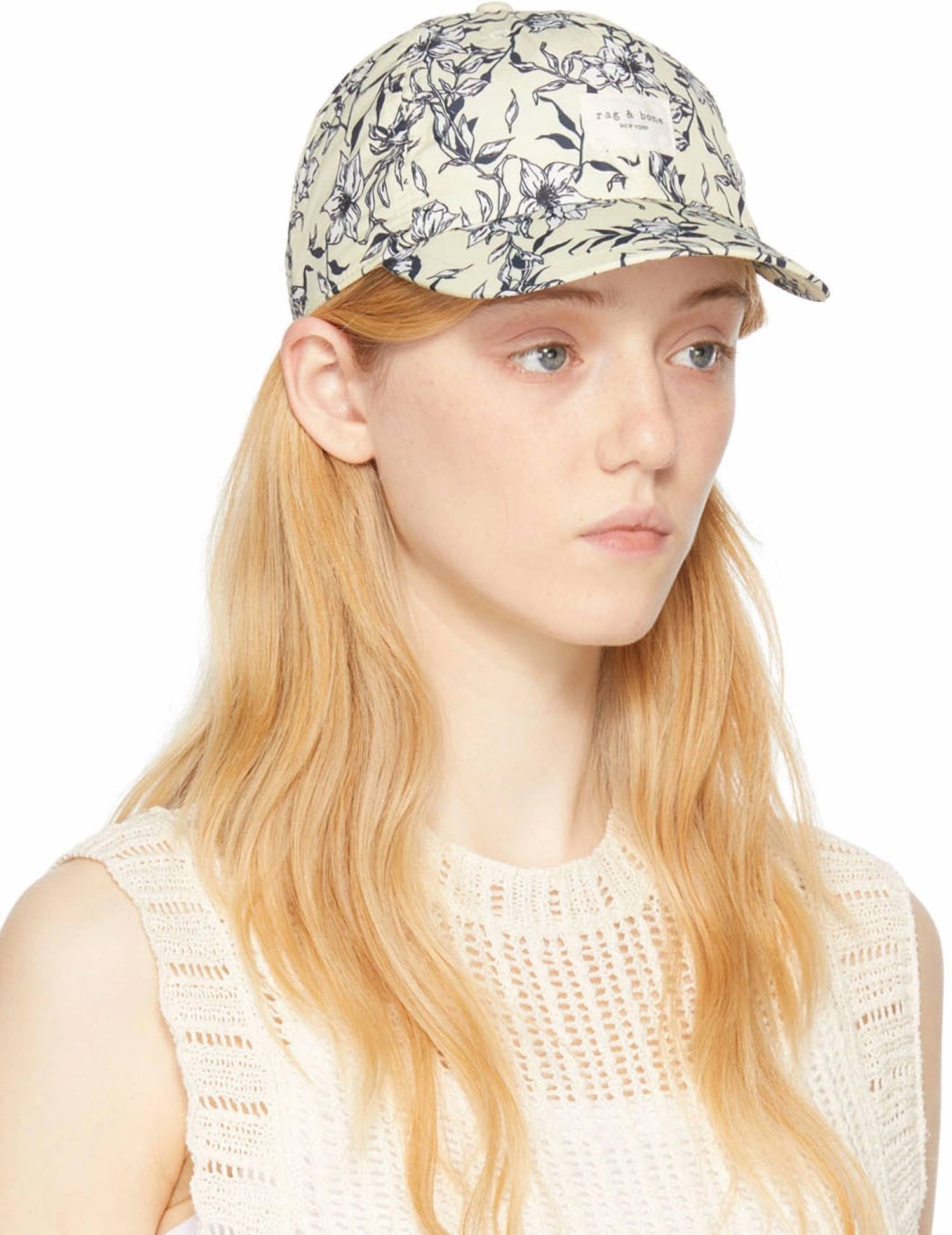 

Кепка Addison с желтым цветочным узором rag & bone