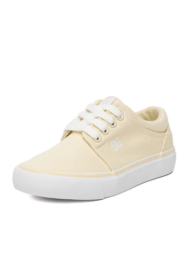 DC Shoes Тканевые кроссовки CEOWB-LEA-ZL-DC001-DZ Желтые — фото 2