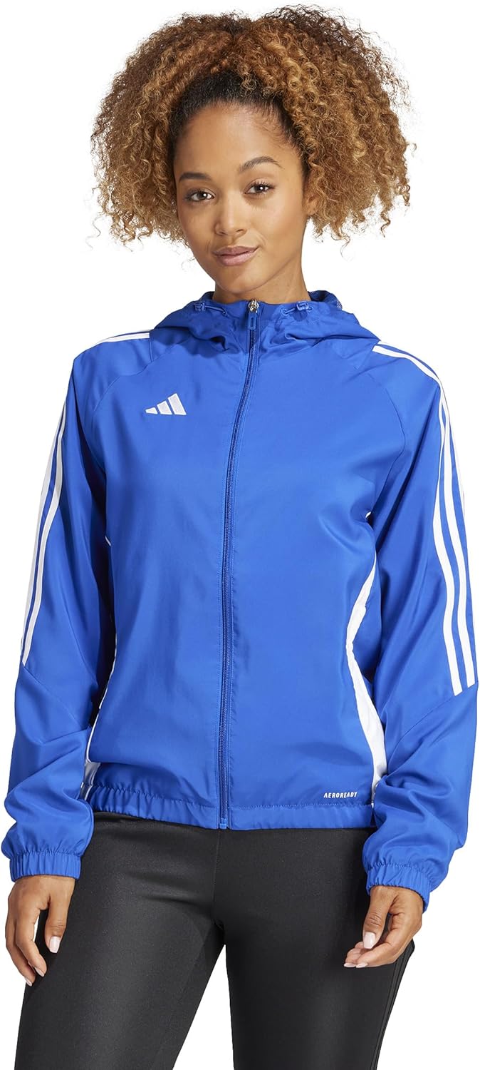 

adidas Женская ветровка Tiro 24, Team Royal Blue/White