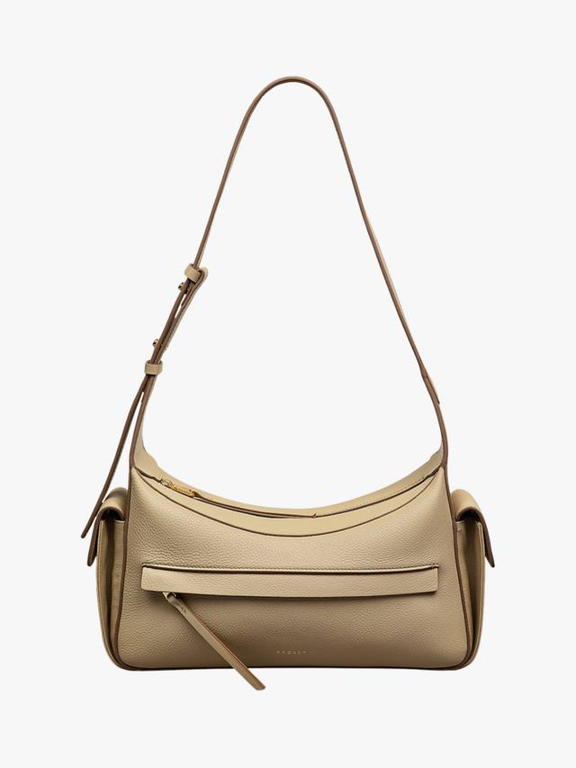 

Кожаная наплечная сумка Fitzrovia Radley, Stone