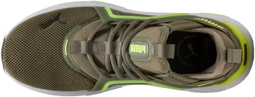 Мужские кроссовки для бега PUMA Softride Enzo 5 - зеленые, зеленый — фото 4