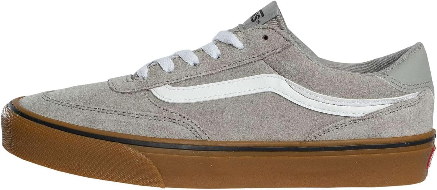 Vans Mens Brooklyn Ls Shoe | Кроссовки Low-top для повседневной носки, прогулок, работы и моды, Suede Gum Drizzle — фото 2