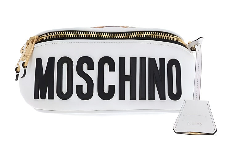 

MOSCHINO Поясная сумка PU Fanny Pack Regular женская white
