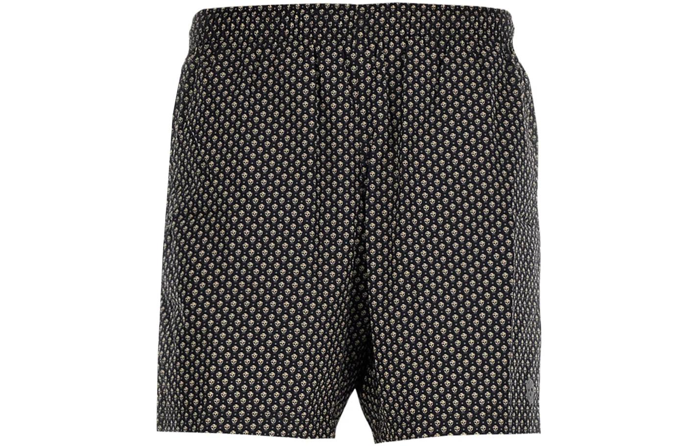 

Чёрные плавки Alexander McQueen с черепом и боковыми застёжками