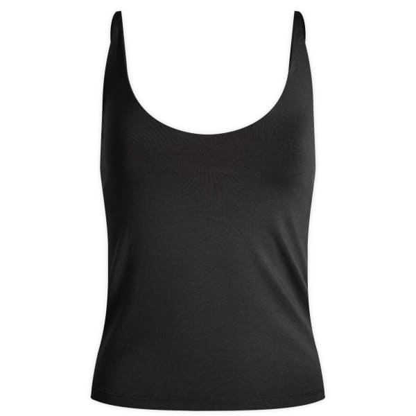 

Гладкая майка для отдыха с тонкими бретелями Skims, Obsidian