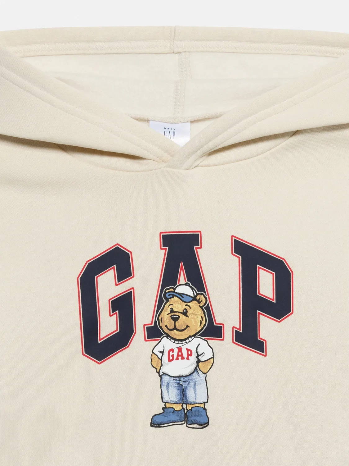 Толстовка Gap NVLTY, бежевый — фото 3