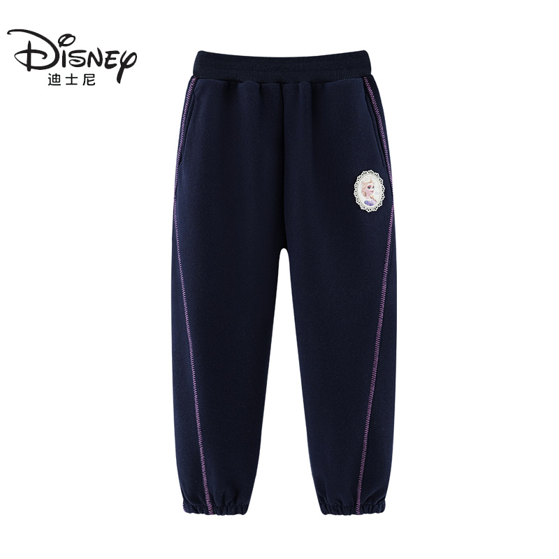 Disney Детские вязаные спортивные штаны Navy Blue для детей 3-7 лет — фото 3