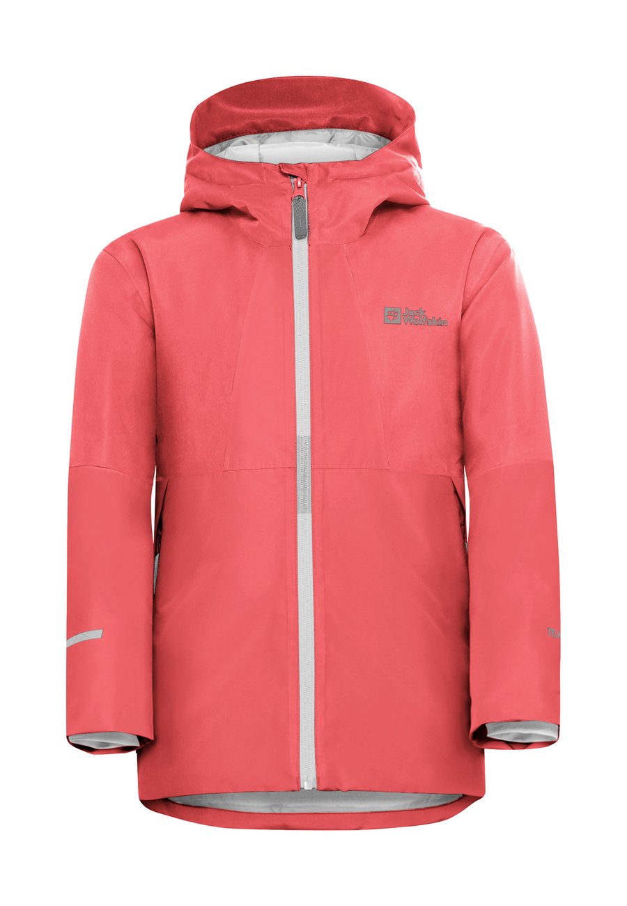 Зимняя куртка Jack Wolfskin ACTAMIC JACKET UNISEX, Sunset Coral/Coral — фото 4