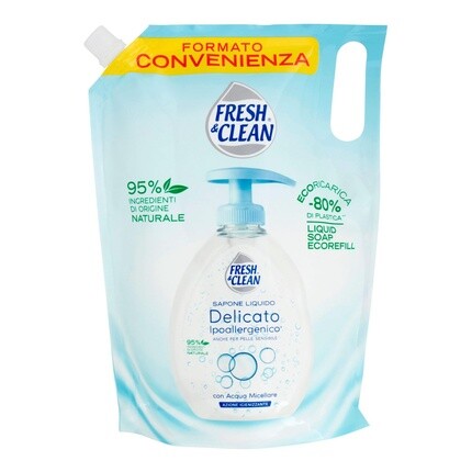 

Гипоаллергенное мягкое жидкое мыло Fresh & Clean 1000мл Fresh&Clean