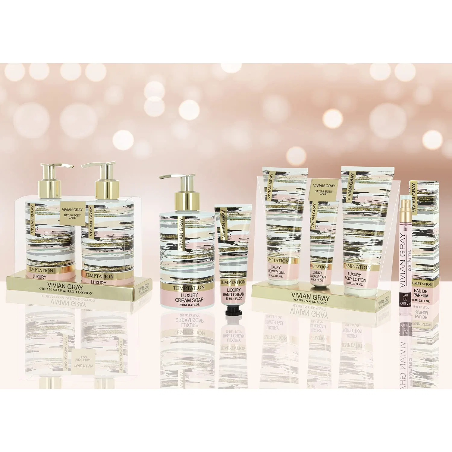 Набор для ухода за руками VIVIAN GRAY Temptation Luxury Irise, Vanilla & Patchouli 500 мл Vivian Gray — фото 2