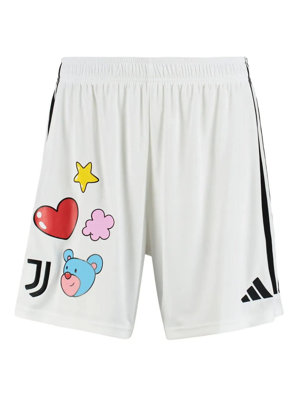 Комплект футболок с плюшевым мишкой X inBetweeners x Juventus adidas, белый — фото 2
