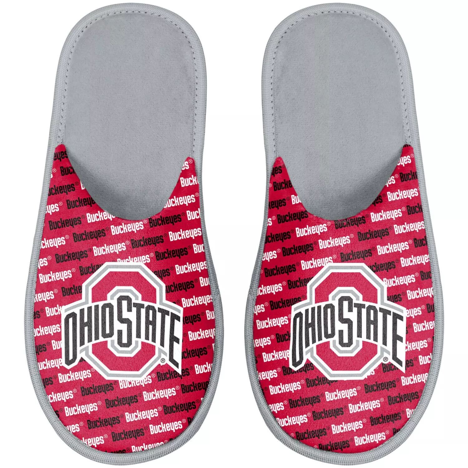 

Молодежные тапочки FOCO Ohio State Buckeyes Team Unbranded