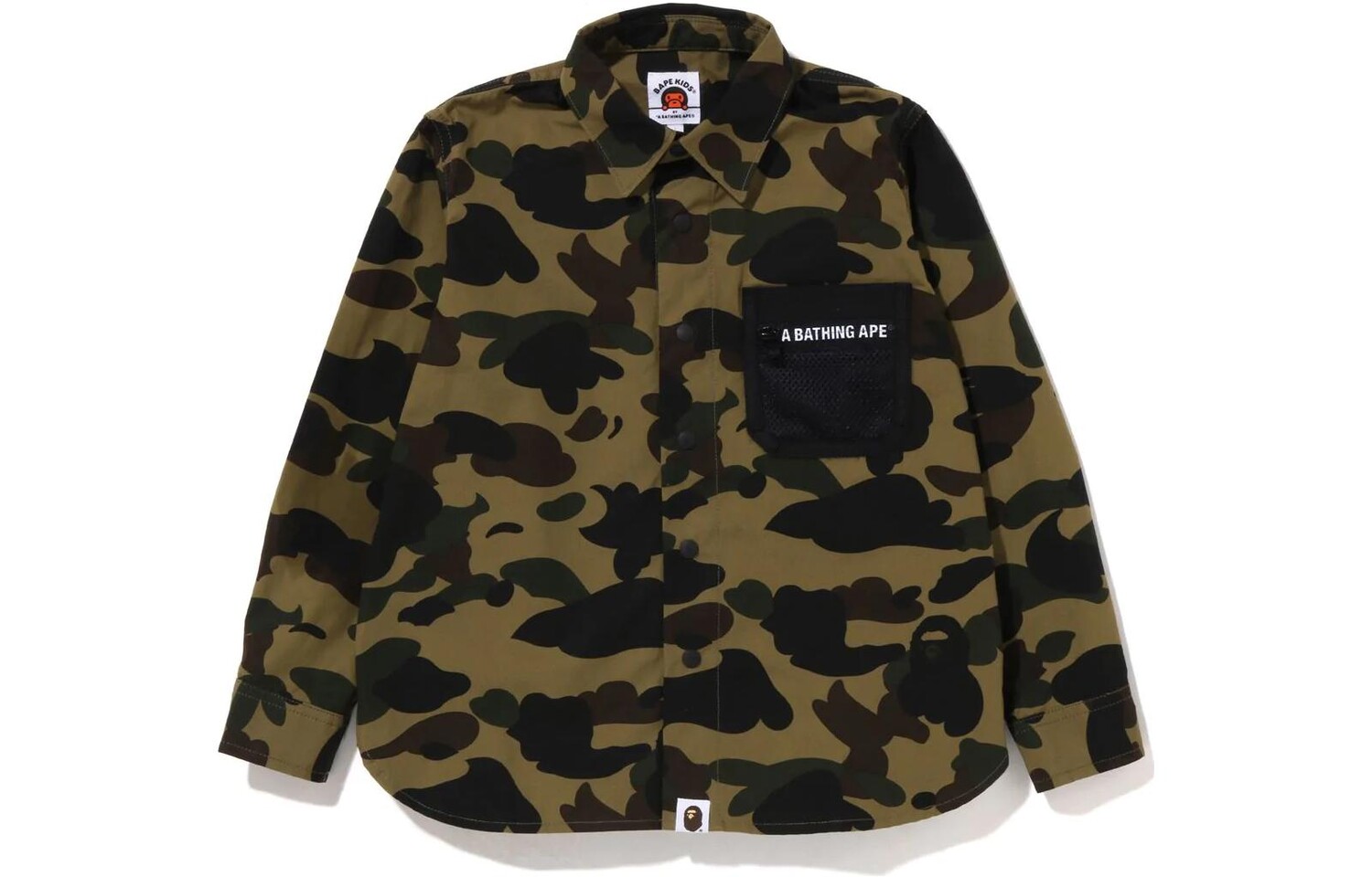 

Детская рубашка A Bathing Ape, зеленый