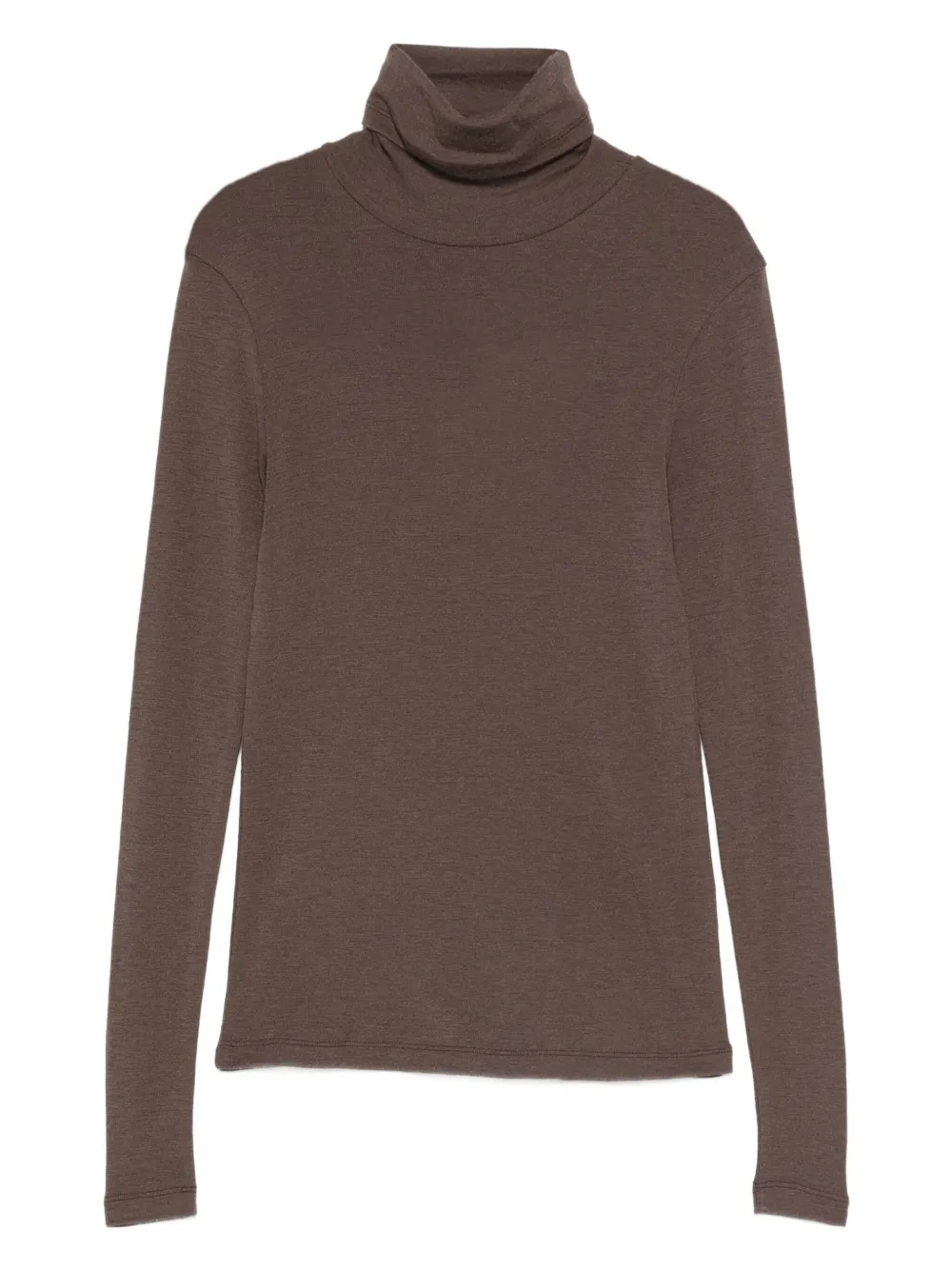 

Свитер с высоким воротником Róhe, коричневый