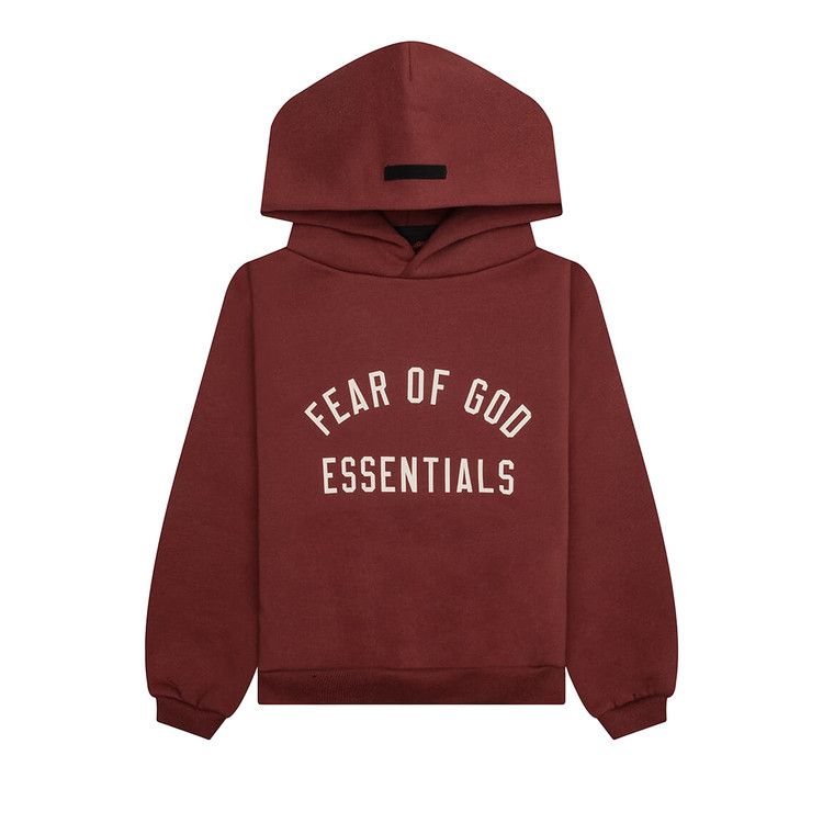 

Худи Fear of God Essentials Kids Fleece Hoodie, Crimson
