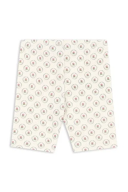 Шорты с узором Classic Short Leggings GOTS Konges Sløjd, бежевый — фото 2