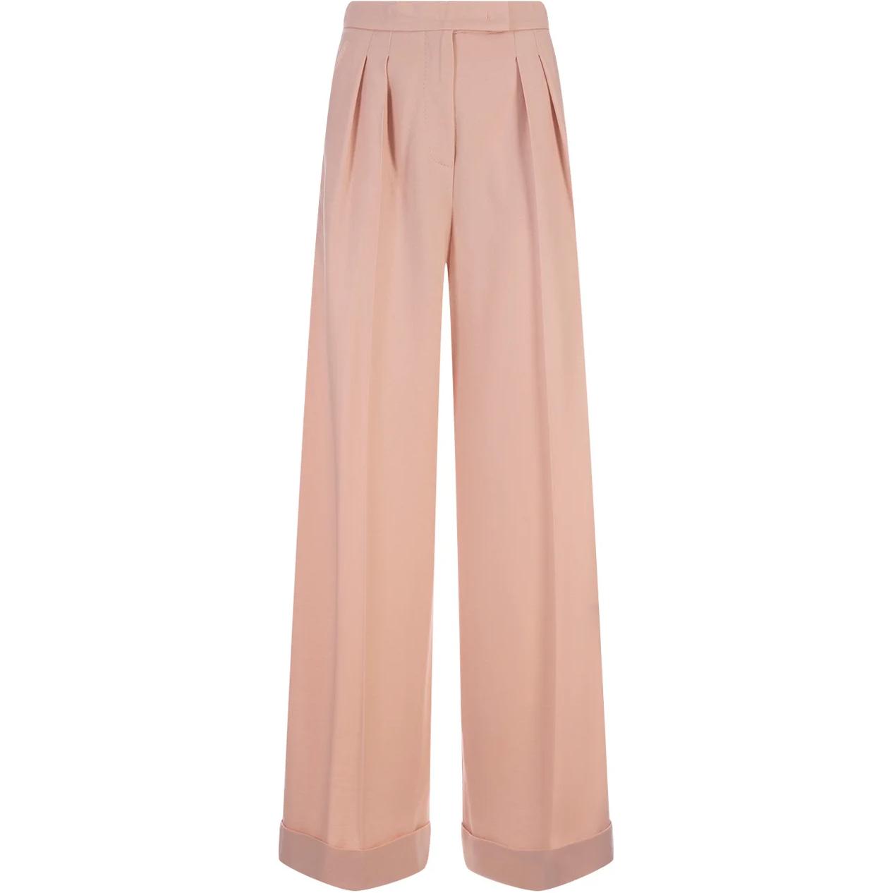 

Женские повседневные брюки розовые MaxMara