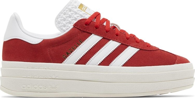 Кроссовки Wmns Gazelle Bold 'Red', красный