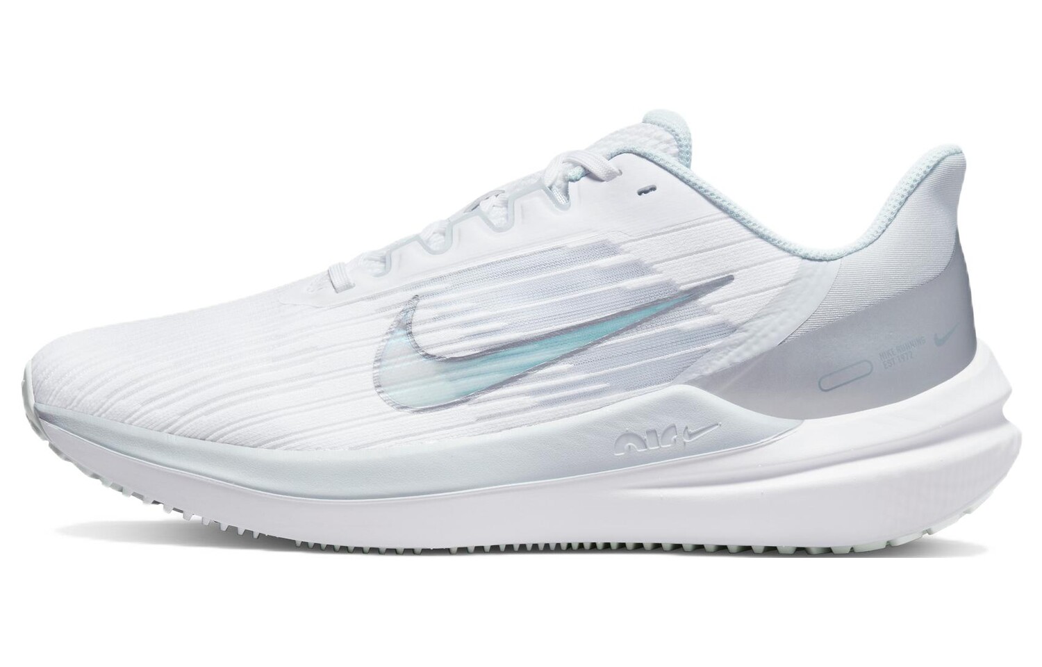 

Nike Air Winflo 9 белый металлик серебристый (женские)