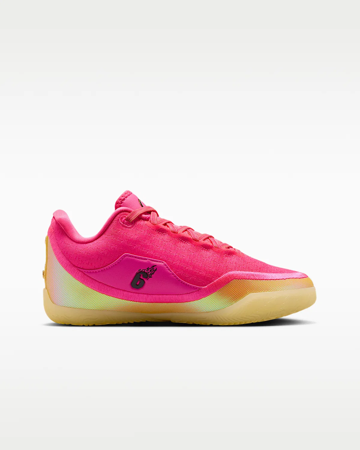 Детские баскетбольные кроссовки LeBron XXIII "Good Intentions", Hyper Pink/Alabaster/Black/Black — фото 3