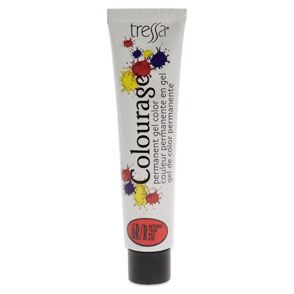 Стойкая гелевая краска для волос Colourage - 6RR Intense True Red от Tressa, подходит для мужчин и женщин - 57 г (2 унции) — фото 2