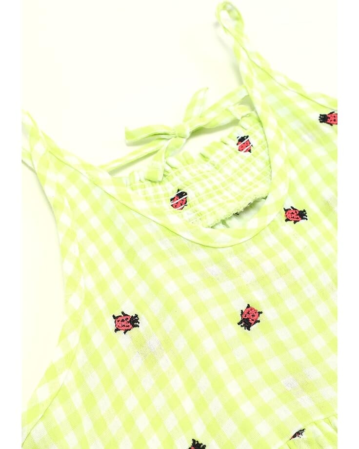 

Платье PEEK Gingham Tiered Dress, зеленый