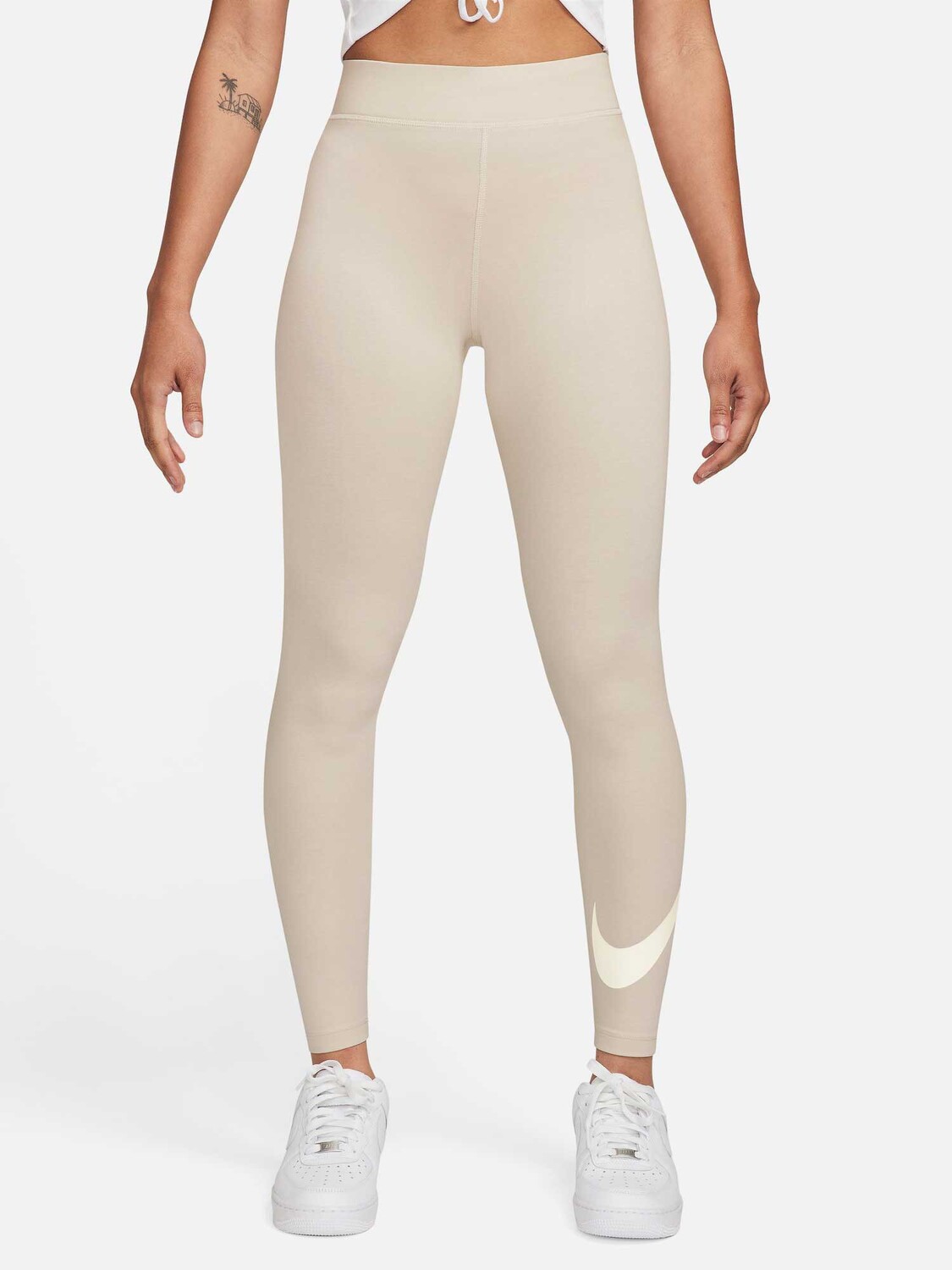

Тайтсы Nike W NSW NK CLSC GX HR TGHT SWSH, бежевый