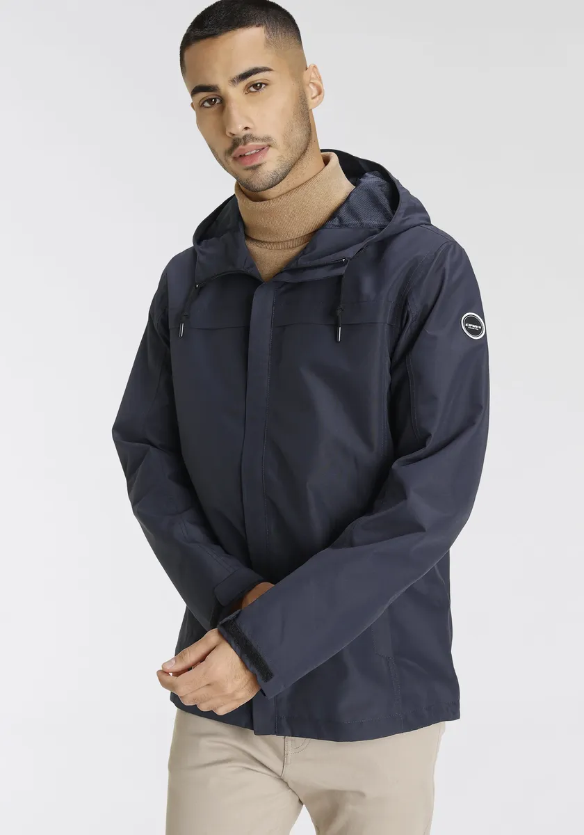 

Функциональная куртка Icepeak "H FUNKTIONSJACKE ATLANTA" с капюшоном, водонепроницаемая, ветрозащитная и дышащая, синий