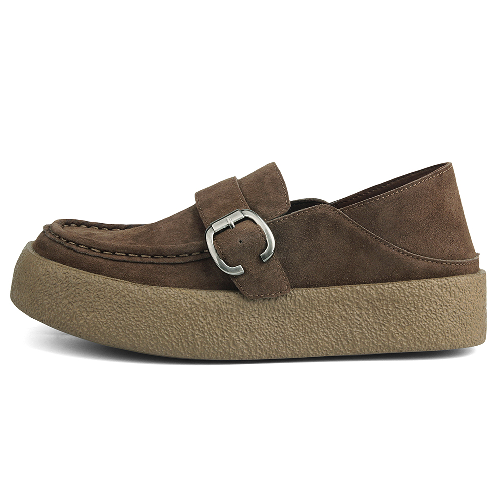

New Korea Мужские лоферы абрикосово-коричневые, цвет Brown