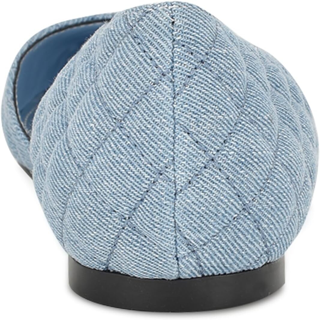 Туфли на плоской подошве Nine West Breza, цвет Light Blue Denim Multi — фото 4