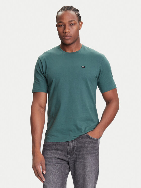 

Футболка regular fit Sign Off 112371479 Wrangler, зелёный