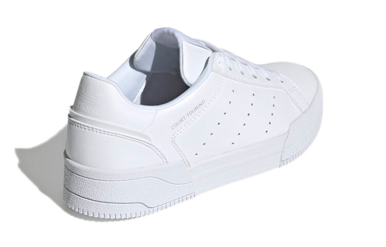 Кроссовки Adidas originals Court Tourino Kids, белый — фото 4
