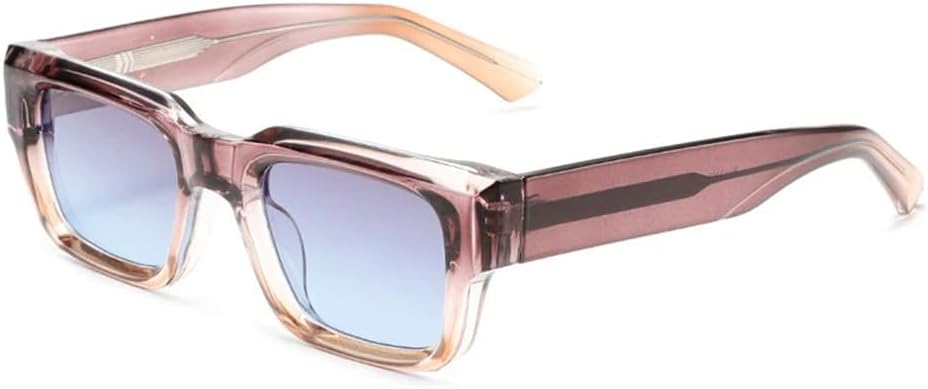 

Популярные модные женские солнцезащитные очки в стиле ретро с градиентом и защитой от УФ-излучения UV400. Модные мужские солнцезащитные очки KTUCN, C5 Purple Grey Blue