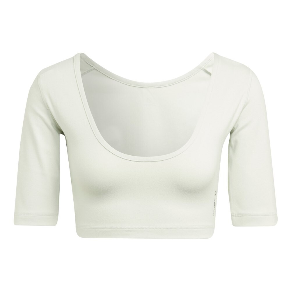 

Футболка с коротким рукавом adidas Aeroready Studio Open Back, зеленый