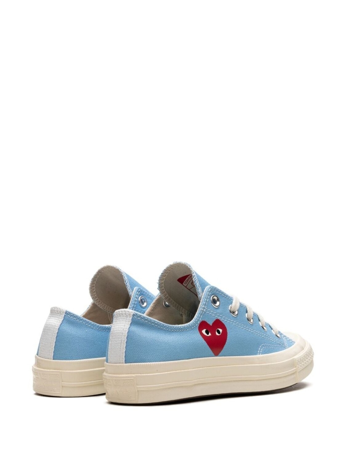 Кеды Chuck 70 OX AC Bright Blue из коллаборации с CDG Converse, синий — фото 3