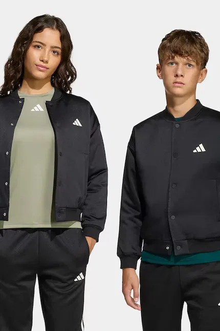 Куртка бомбер детская Adidas, черный