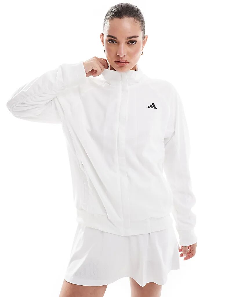 

Куртка adidas Tennis walk-on белого цвета adidas performance