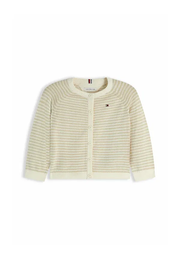 Кардиган Tommy Hilfiger Essential stripe cardigan, цвет слоновой кости