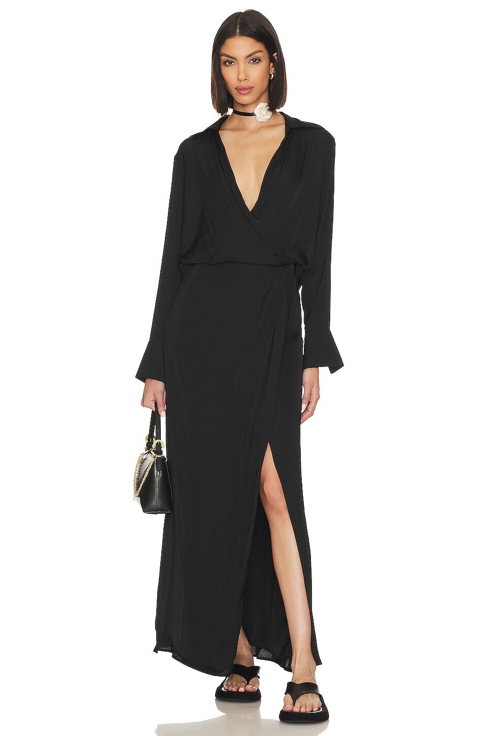 

Платье макси Free People x REVOLVE Aida, черный