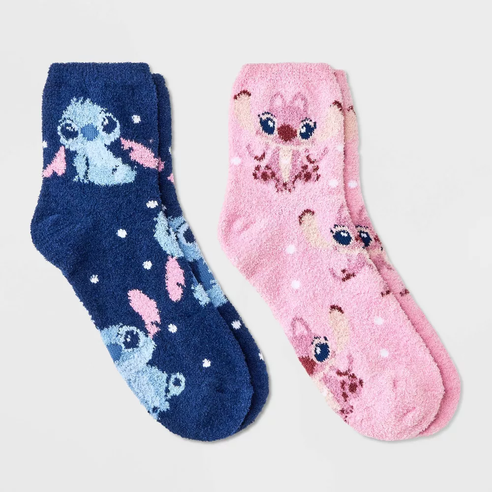 

Женские носки Lilo & Stitch 2 пары, удобные, длиной до щиколотки