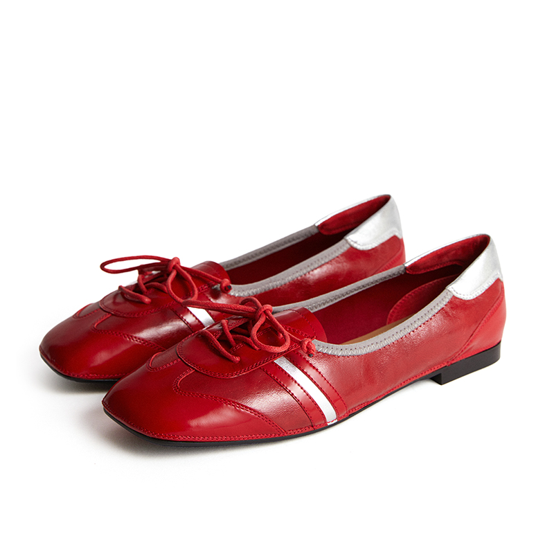 Marie Claire Женские повседневные туфли-лодочки - ягодно-красные, цвет Berry Red — фото 2
