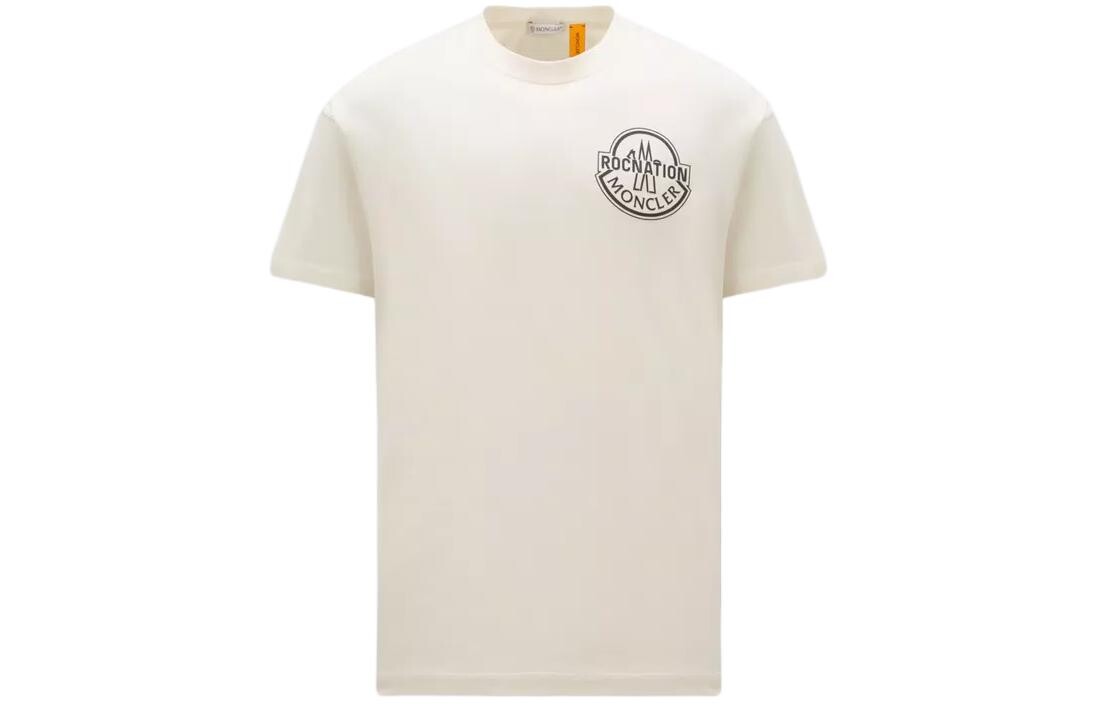 

Футболка мужская Off White Moncler Genius, кремовый